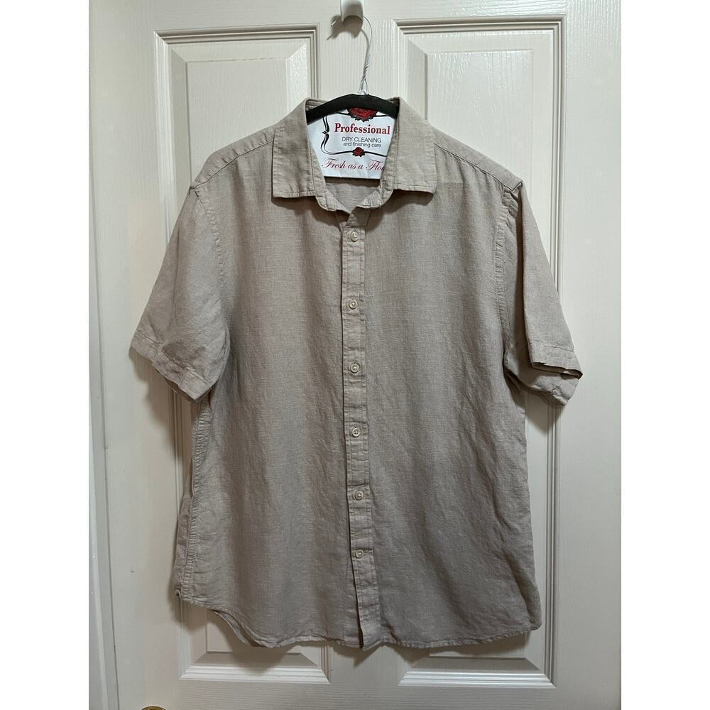 Gap Linen Cotton Shirt Men’s Slim Fit Medium